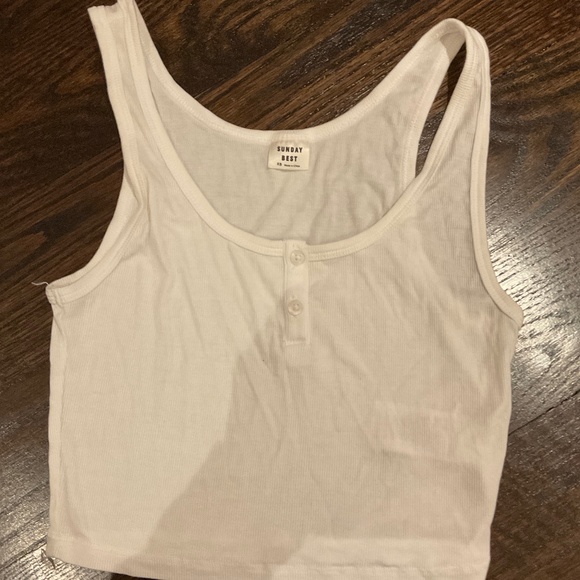 Aritzia White Tank Top XS - Picture 1 of 3